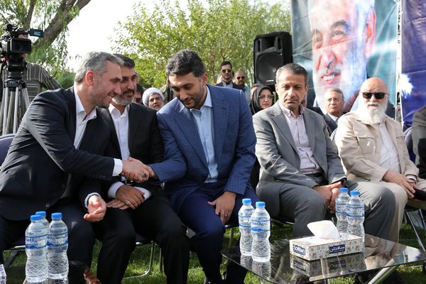 آیین نام گذاری میدان دانشگاه علوم تحقیقات به نام دانشمند هسته ای شهید محمدمهدی طهرانچی