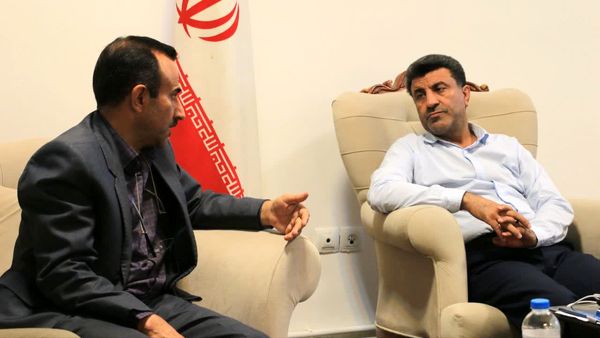 دیدار مدیرکل بنیاد مسکن استان ایلام با فرماندار ویژه دهلران

