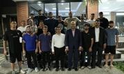 حضور دبیرکل کمیته ملی المپیک در اردوی تیم ملی کشتی فرنگی