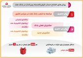 تمدید مهلت جشنواره حساب های قرض الحسنه پس انداز بانک ملت تا پایان شهریور

