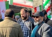 فضاسازی و نصب المان‌های حجمی دهه فجر در منطقه ۱۳ تهران

