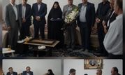 دیدار مدیرعامل بانک توسعه تعاون کشور با خانواده‌های معظم شهدا در ایلام به مناسبت هفته دولت