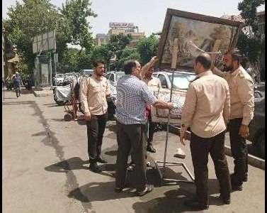 عملیات رفع سد معبر و آزادسازی مسیر‌های امداد در بازار تهران


