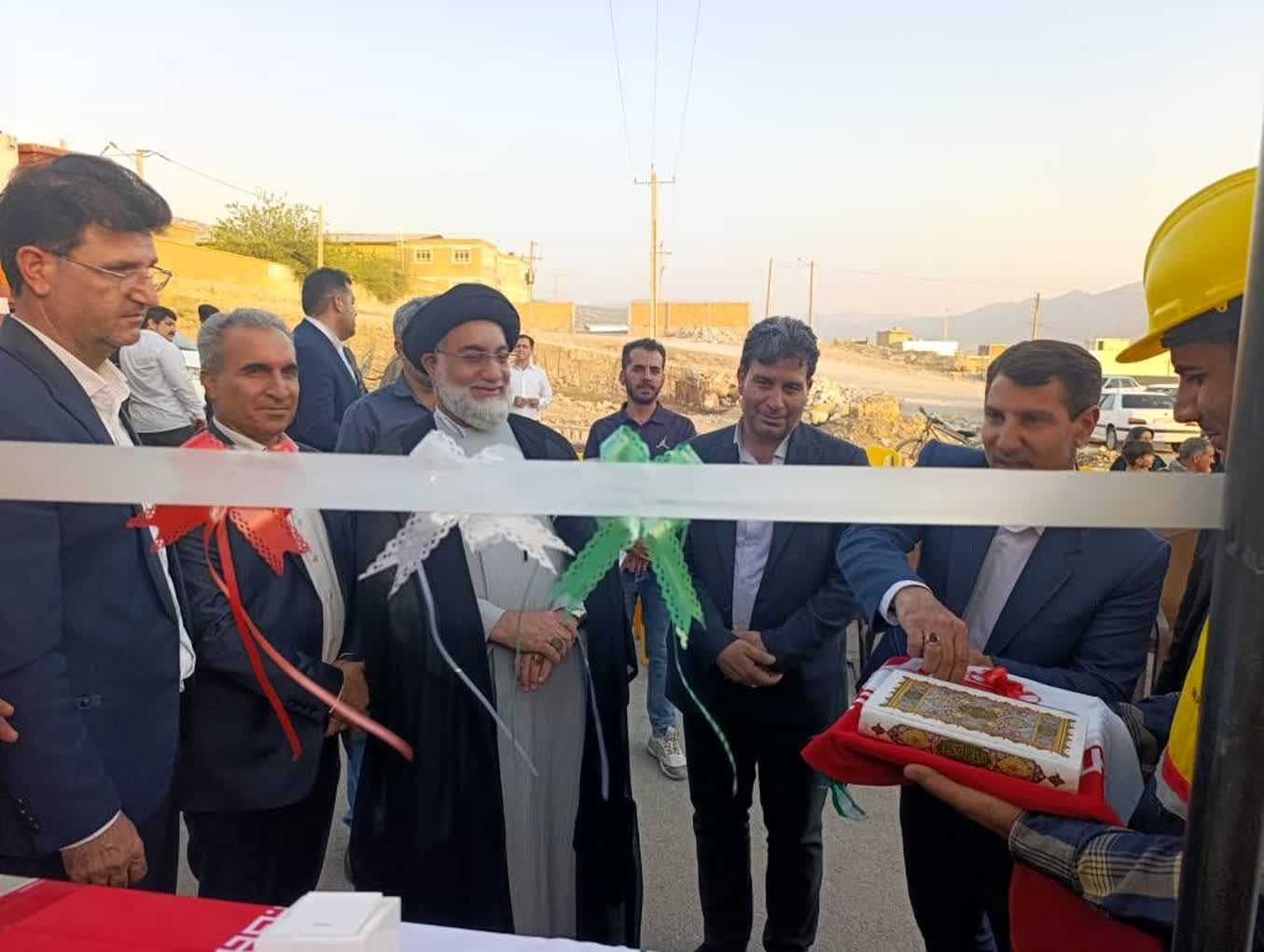 افتتاح پروژه توسعه و اصلاح شبکه برق روستای دوبیران علیا در ایوان با اعتبار ۲۸ میلیارد ریال