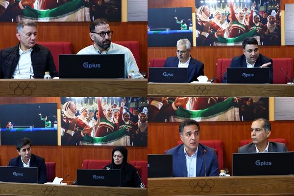 نشست مسئولین کمیته ملی المپیک و وزارت ورزش با فدراسیونهای کشتی، بدمینتون، دوومیدانی و فوتبال