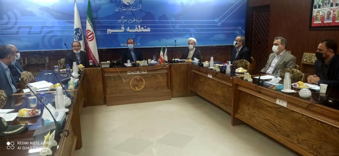آمادگی کامل مخابرات منطقه قم در زمان برگزاری انتخابات درسال 1400

