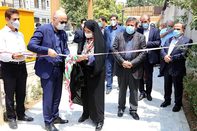 فضای جمعی زاهد گیلانی در منطقه 13 افتتاح شد

