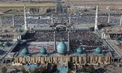 برگزاری ‌آئین جاماندگان اربعین در صحن جامع امام مهدی(عج)