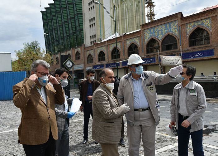 بازدید از آخرین وضعیت اجرایی زیرگذر چهارراه گلوبندک

