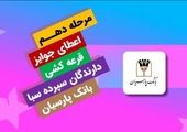جوایز یازدهمین قرعه‌کشی سپرده سبای باشگاه مشتریان بانک پارسیان اهدا شد

