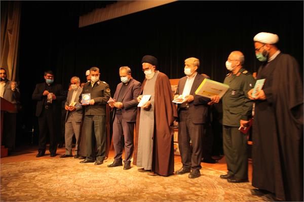 آئین رونمائی از تولیدات فرهنگی و هنری با موضوع حاج قاسم سلیمانی برگزار شد