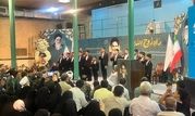 مراسم بزرگداشت امام خمینی (ره) و شهدا در منطقه یک با شعار "امام امید و اقتدار"

