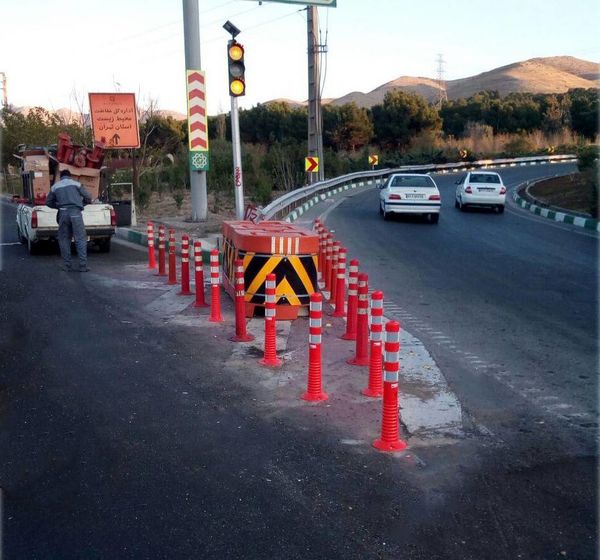 کاهش خطرپذیری بزرگراههای پهنه غربی شهر تهران