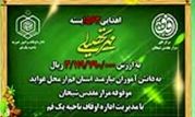 توزیع ۱۵۶۳ بسته مهر تحصیلی بین دانش‌آموزان از محل موقوفه شیخان