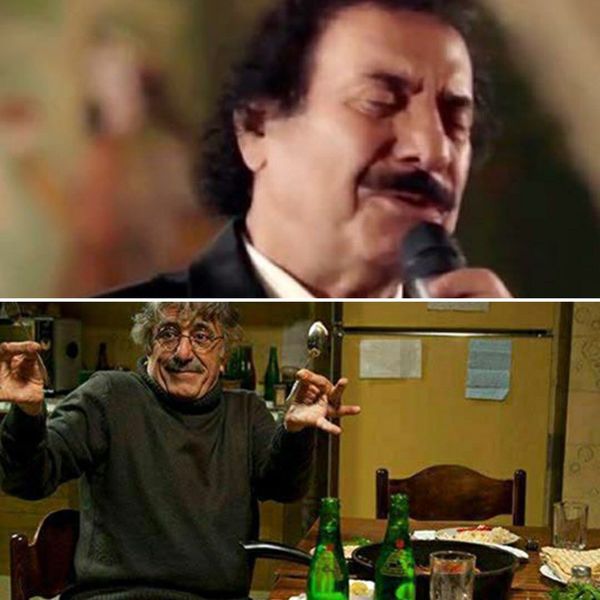 رضا کیانیان در رقص و آواز و بشکن و بالاانداز، رقابت را به جواد یساری باخت!