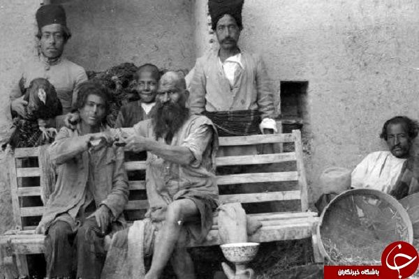 یکی از اوباش زمان قاجار + عکس