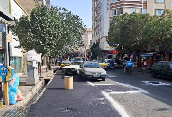 لکهگیری ۱۰ هزار نقطه و مرمت ۸ هزار مترمربع پیادهرو در قالب طرح ۳۶۰ درجه منطقه ۱۹