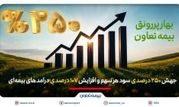 بهار پررونق بیمه تعاون؛ جهش 250 درصدی سود هر سهم و افزایش 107 درصدی درآمدهای بیمه‌ای

