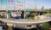 پل دوربرگردان شمال به شمال بزرگراه شهید چمران بهره برداری شد

