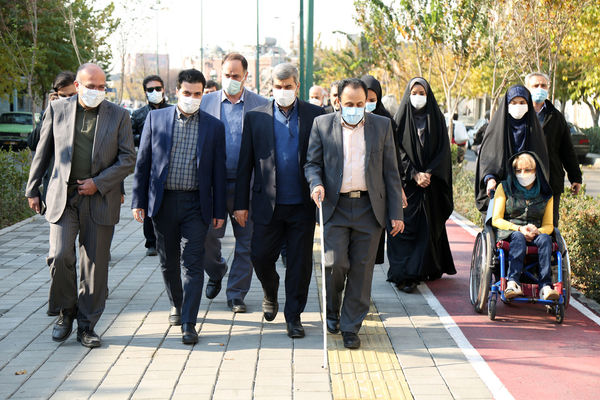افتتاح سه مسیر مناسبسازی معابر برای معلولان
