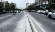 احداث جداول جداکننده و رفیوژ سبزمیانی در خیابان های آیت و مدنی