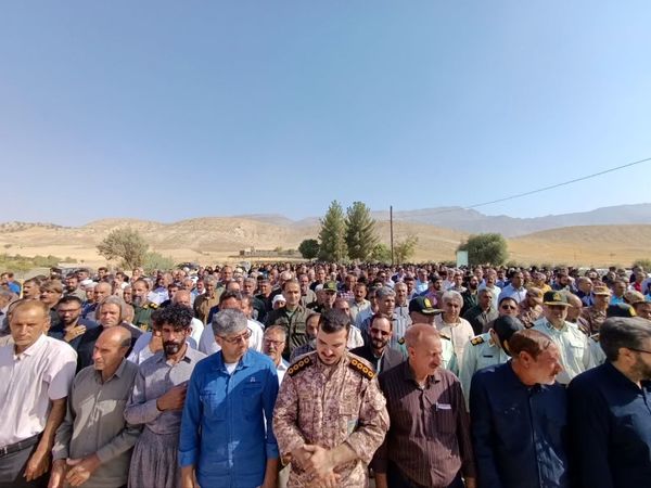 پرچم غیرت بر بلندای ایمان؛ ملکشاهی در شکوه بدرقه شهید معظم «علیاحمد جمشاهی»