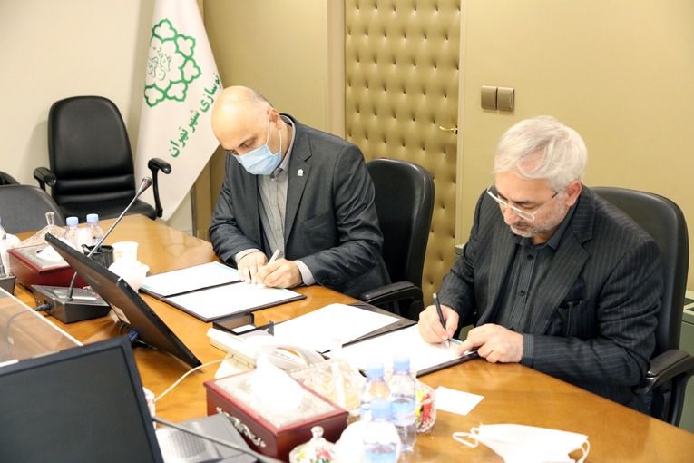 انعقاد تفاهم نامه همکاری میان سازمان نوسازی شهر تهران و مؤسسه همشهری 

